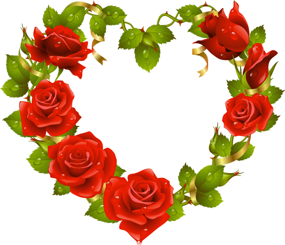 Coeur Png Tube Roses Rouges St Valentin Red Roses Png