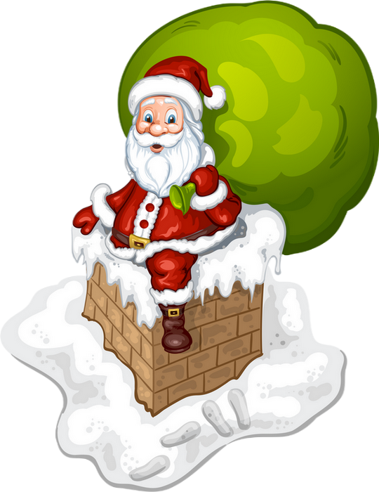 Père Noël Png - Santa Claus Png - Weihnachtsmann Png