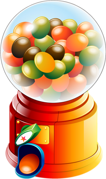 Bubble Gum Distributeur De Bonbons Dessin Png Tube