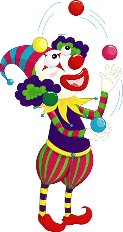 Clown Png, Tube Anniversaire, Cirque / Circo, Payaso Png