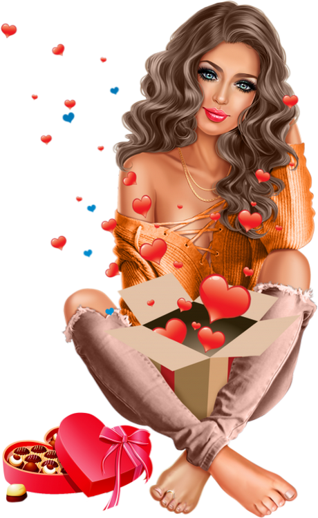 Femme St Valentin Png Love Woman Tube Page