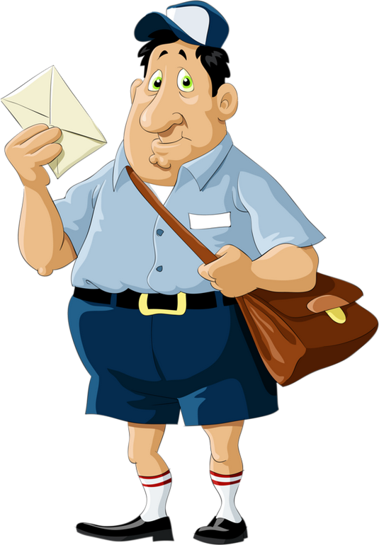 Profession Png Facteur Poste Postman Clipart Job Png