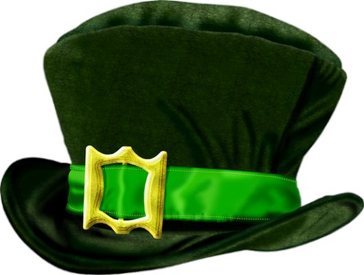 ♣ Tube St Patrick, chapeau png / Leprechaun hat png ♣