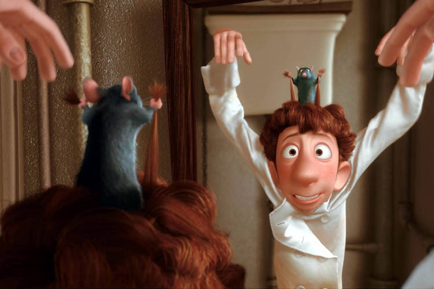 Film Ratatouille Alfredo Linguini & Rémy Fond d'écran