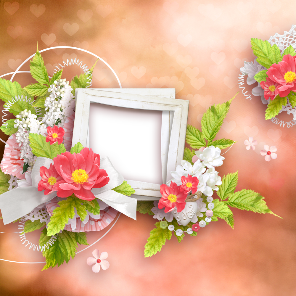 Cadre Photo Png Fleurs Quick Page Bloom Frame Png