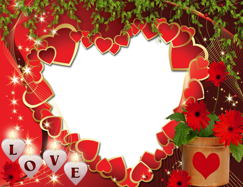 Cadre Png Amour St Valentin Valentine Frame Png Love